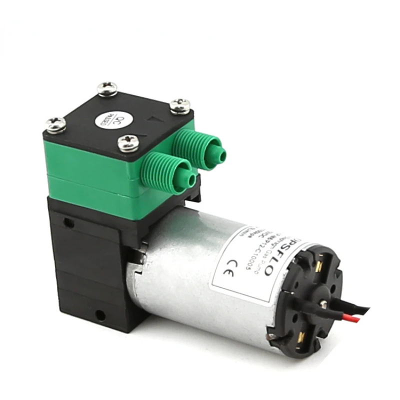 6V 12V 24V DC brush motor small silent vacuum pump for pulling air through membrane for home hemodialysis machines