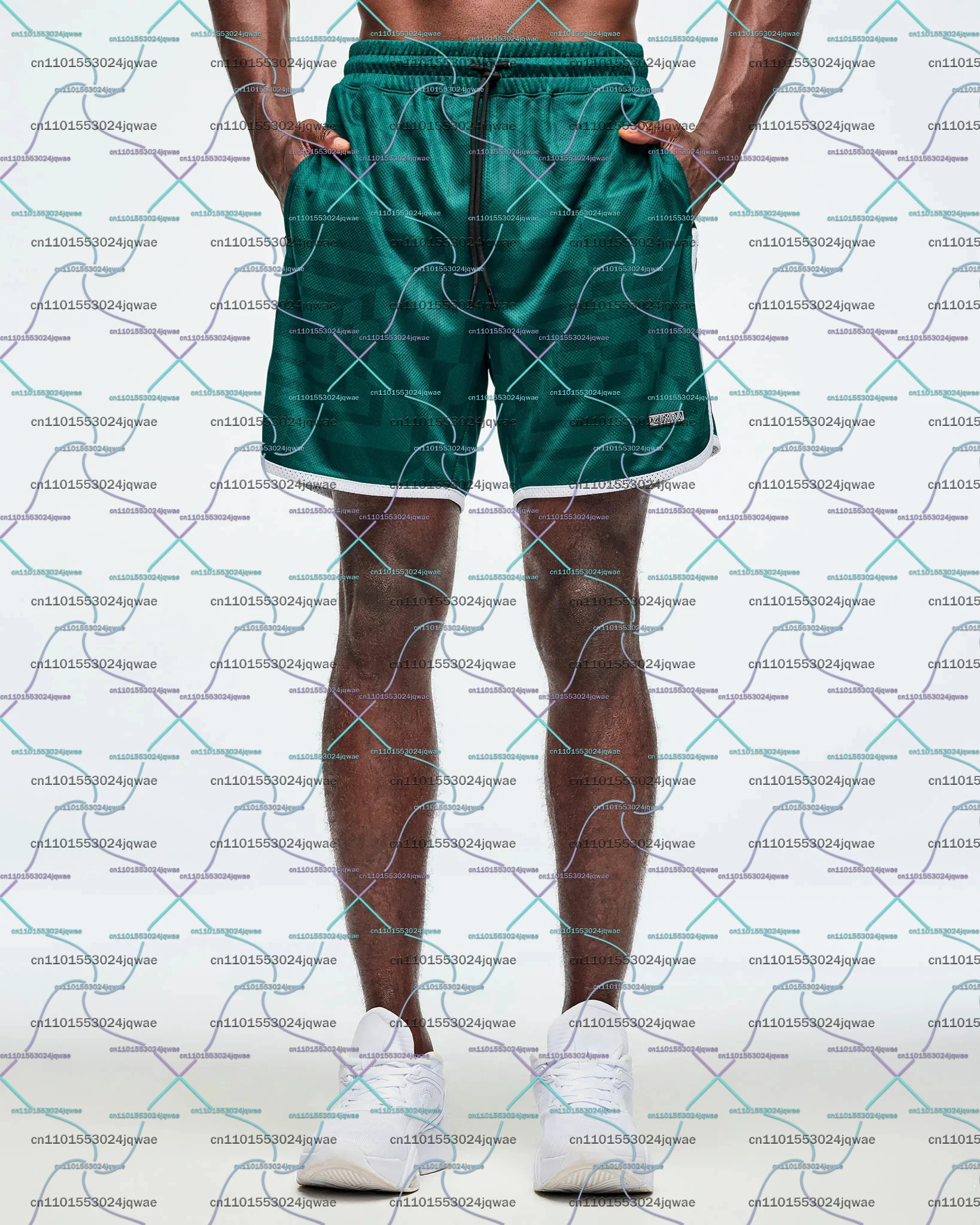 ZW nuevos pantalones cortos deportivos para correr para hombre, pantalones cortos de otoño/invierno para ejercicio, Yoga, gimnasia, pantalones cortos informales transpirables de gran tamaño a la moda