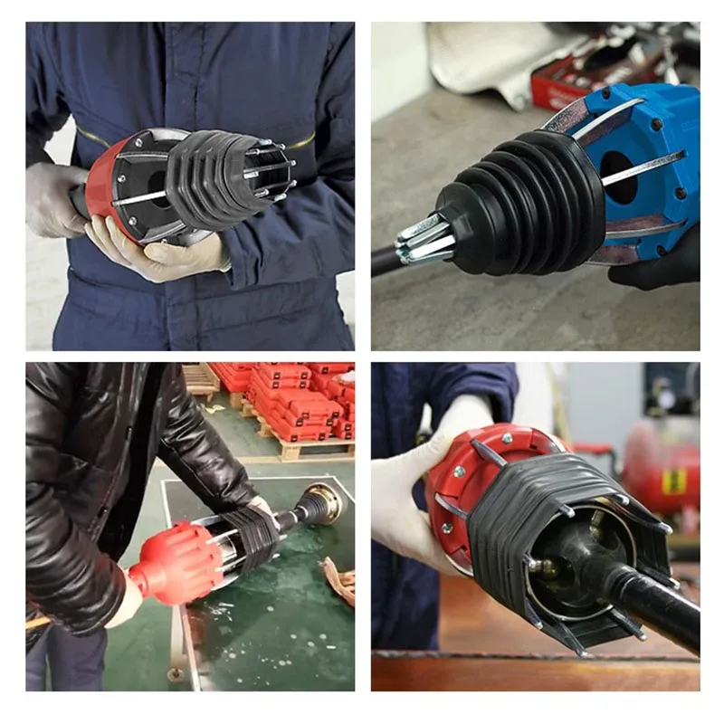 

Инструмент для установки и снятия шарнирных опор, пневматический, без демонтажа карданного вала