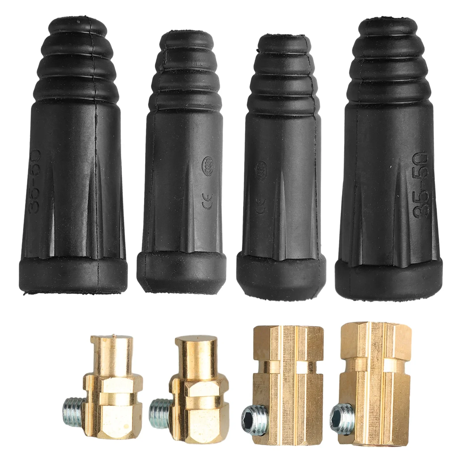 

Welding Cable Quick Connector For 200Amp-300Amp (#4-#1) 35-50 SQ-MM 2 Set Durable Practicle Reliable Versatile