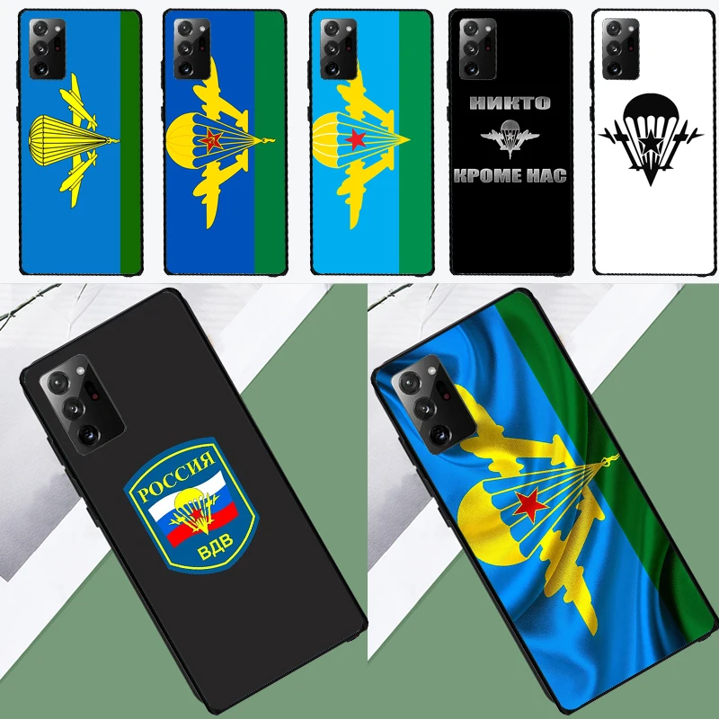 Russia Airborne Phone Case For Samsung Galaxy S10 S8 S9 S22 S23 Plus Note 10 20 S20 FE S21 FE S22 S23 Ultra Cover