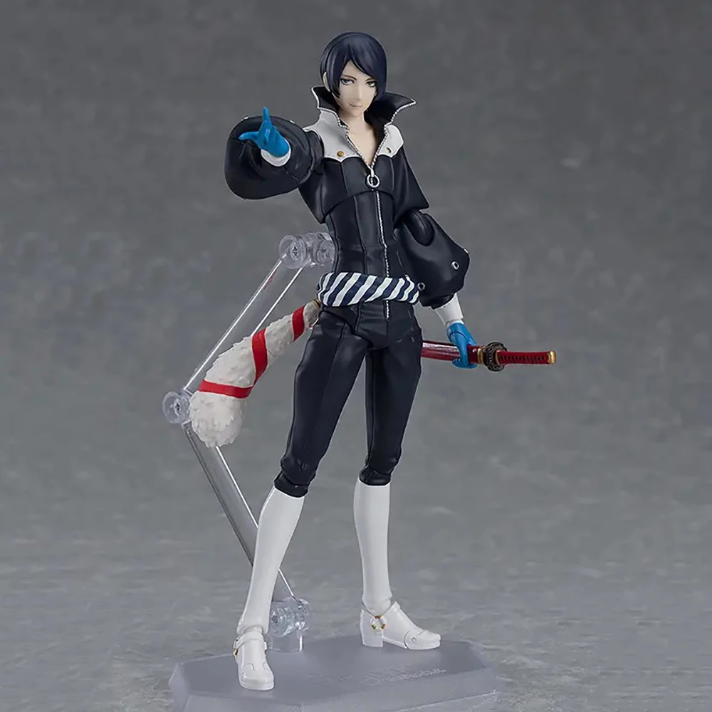 Figma originale Max Factory # 404 Fox (Persona5) (libération) 15.5cm figurine d'action Anime à collectionner joli modèle jouets d'ornement