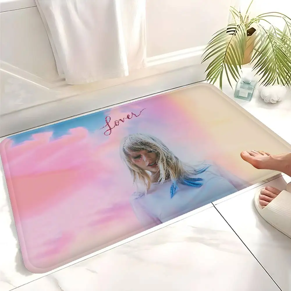 T-Taylor Singer S-Swift Bathroom Mat Kids Room Bedroom Decoration Balcony Anti-Slip Doormat Living Room Bedside Area Rugs