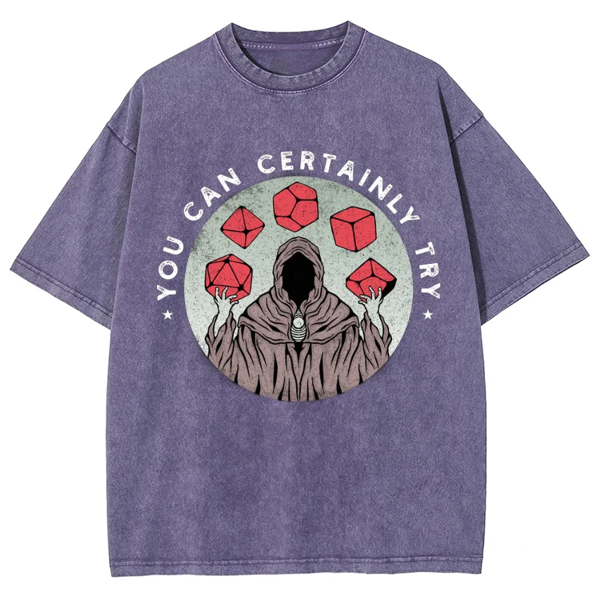 Harajuku Faceless Ghost Print Women T-Shirt Washed Denim Oversized Short Sleeve 2024 Hot Selling Tops Affordable Hip Hop Tees