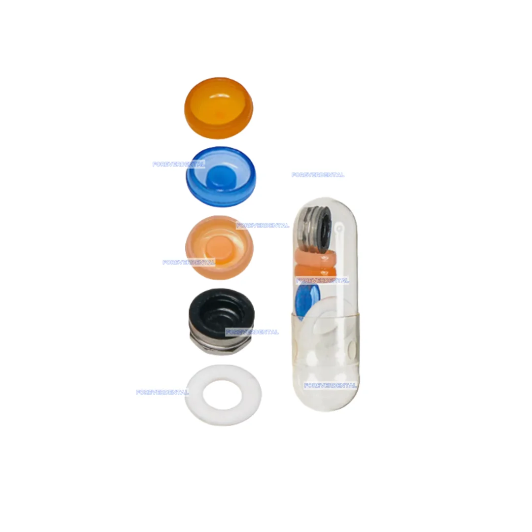 6pcs/kit Dental Mini Caps Implant Locator Core Removable Insertion & Extraction Universal Tool for Overdenture Attachment