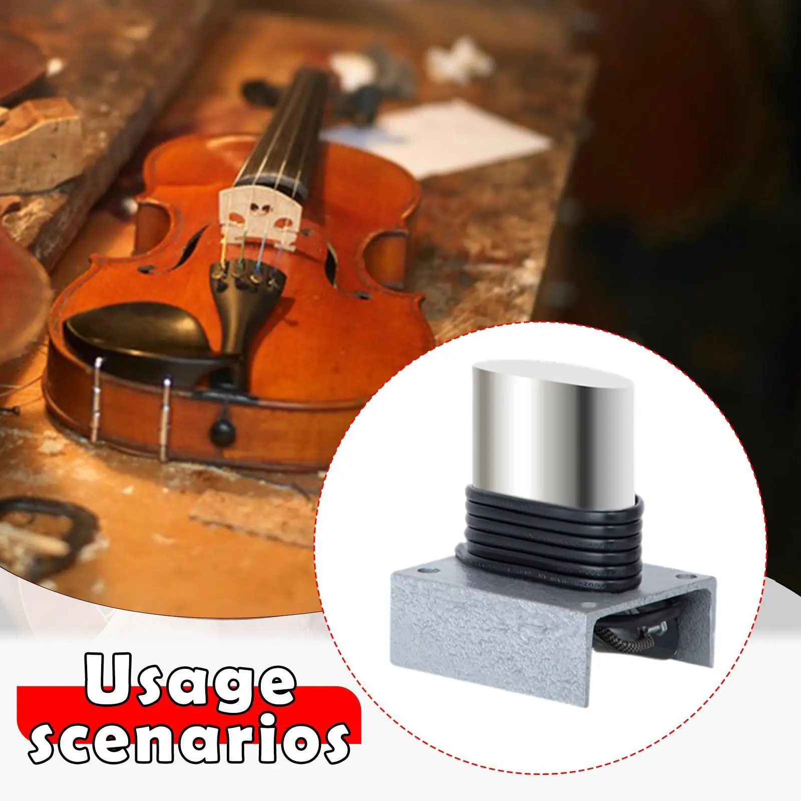 

Violin Ribs Bending Iron 280 Degree,Aluminium Bending Iron Head, Compact Luthier Tool Violin Side Tool, 110 V