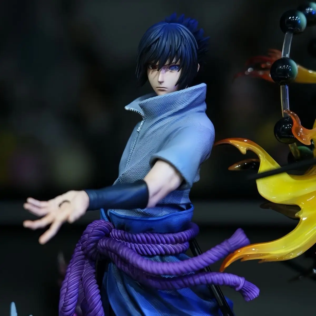 ナルトアニメフィギュアうずまきナルトとうちはサスケ決定戦ビニール
