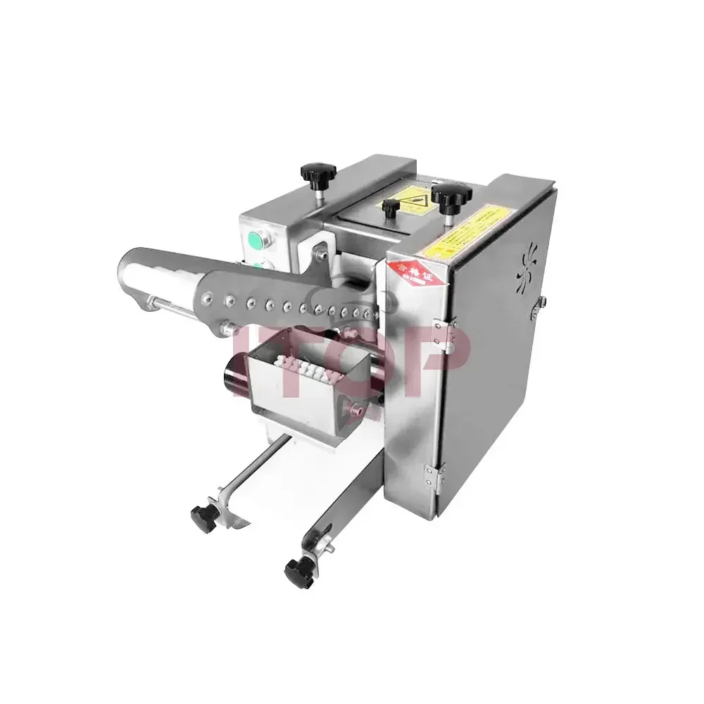 Dough Sheet Cutting Forming Machine ITOP Fresh Dumpling Wrapper Tabletop Chapati Bread Spring Roll Wrapper Making Machine