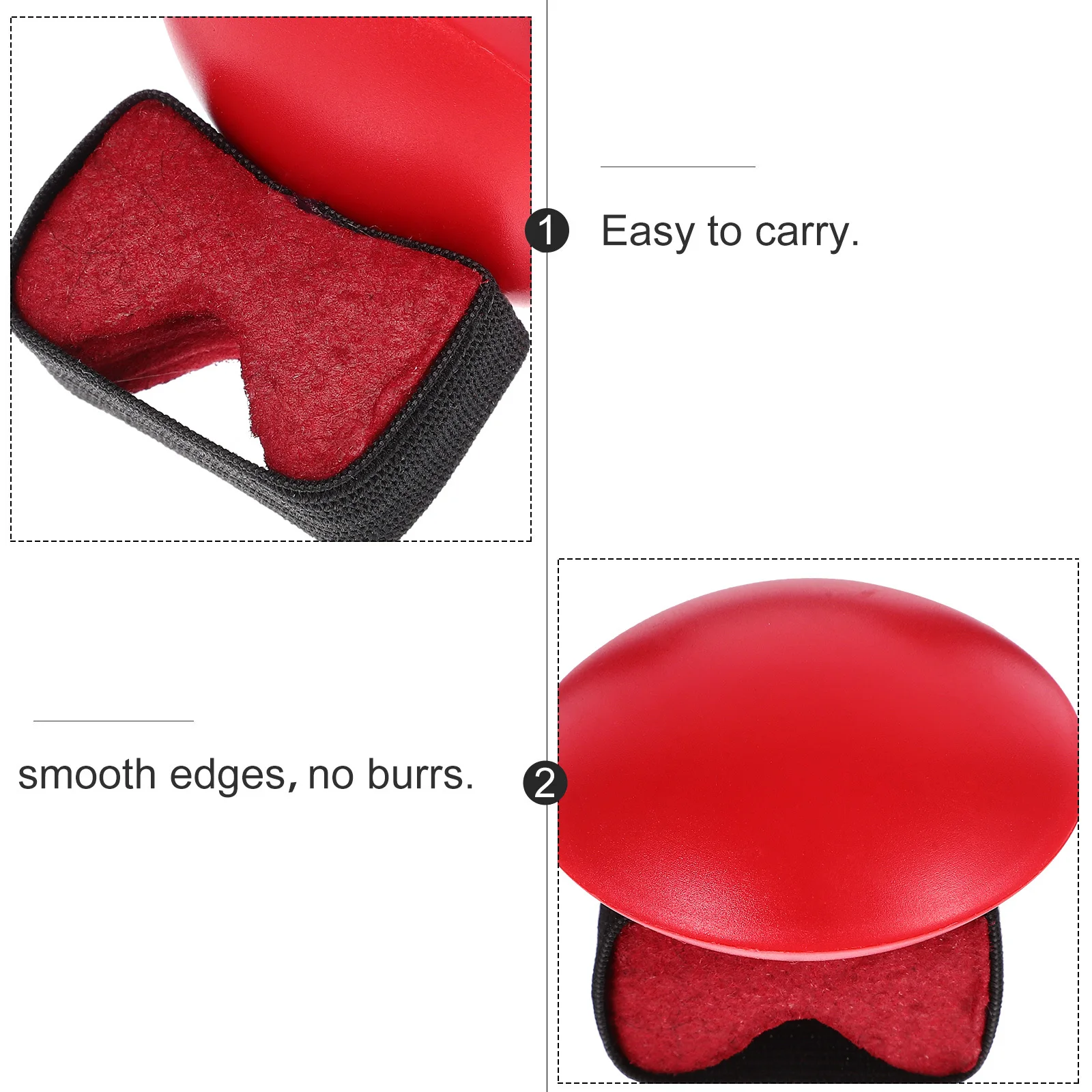 

Durable Finger Sand Shaker Rhythm Hand Shaker Musical Instrument for Guitar Ukulele Accompaniment African Drum Accessories