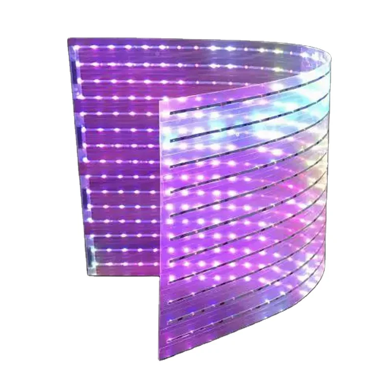 

Hot selling:Outdoor P4 Transparent LED Display Full Color Transparent LED Curtain Film Display Led Display for Store