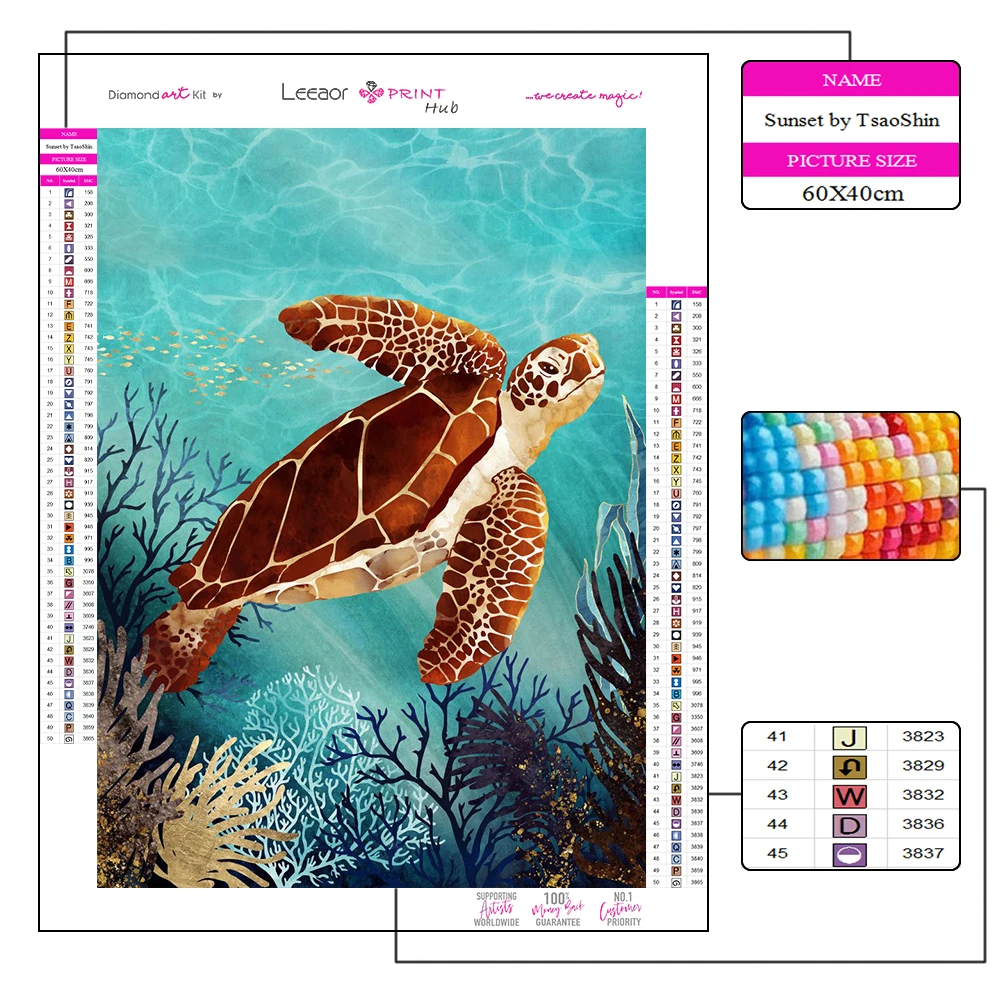 5D Submarine Animal Diamond Painting New 2023 Jellyfish Whale Mosaic Cross Embroidery Kit Home Wall Art Decoration Birthday Gift