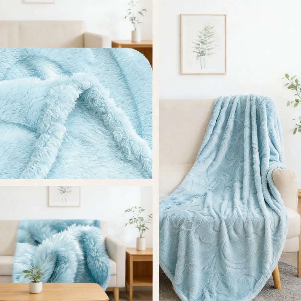 

Фланелевое жаккардовое одеяло для офиса, дивана, многофункциональное одеяло из тафты и флиса