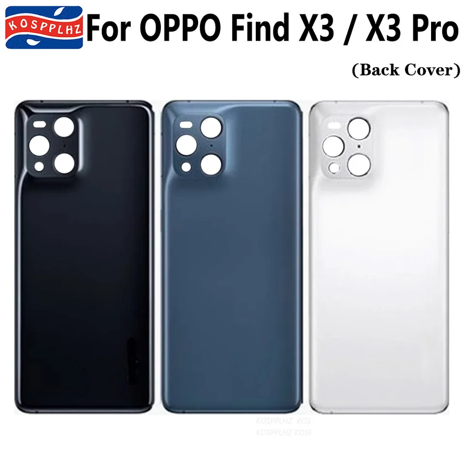 Back Cover for OPPO Find X3 X3 Pro Glass Case