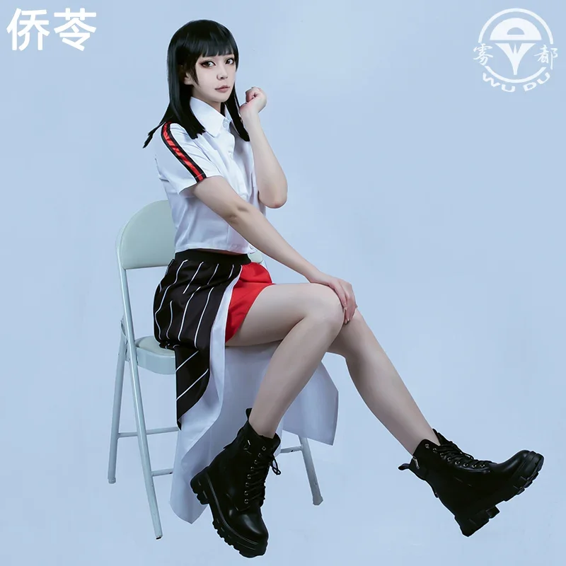 Fog time агент Косплей Лу Гуандао часы Qiao Ling cos анимация двухмерный костюм одежда полный комплект