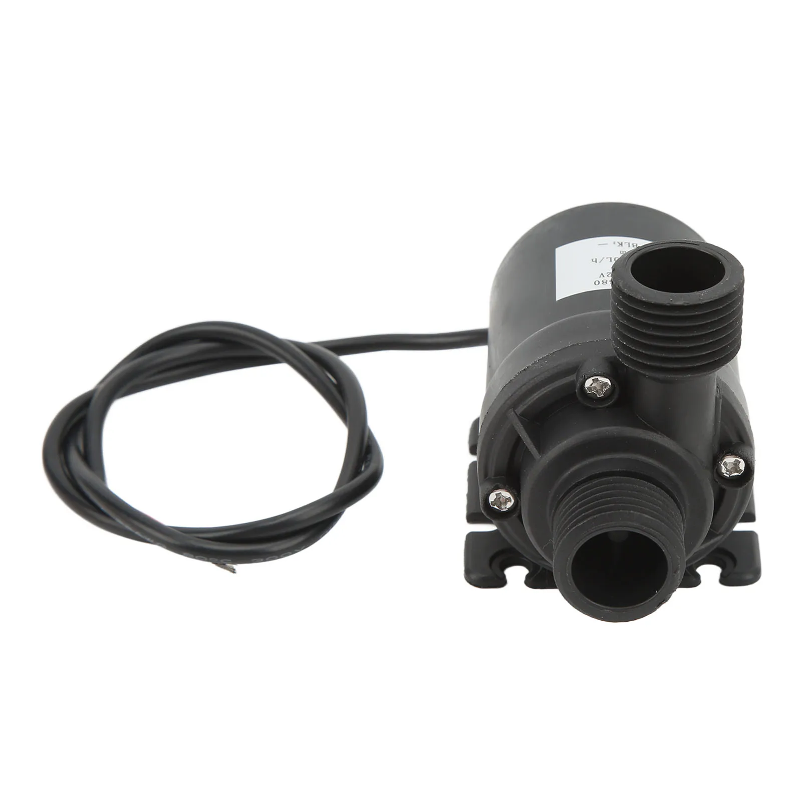 DC12V Brushless Submersible Water Pump IP68 Waterproof, 16.4ft Lift Low Noise Pump For Fountain, Pool, Aquarium And Auto Equipme