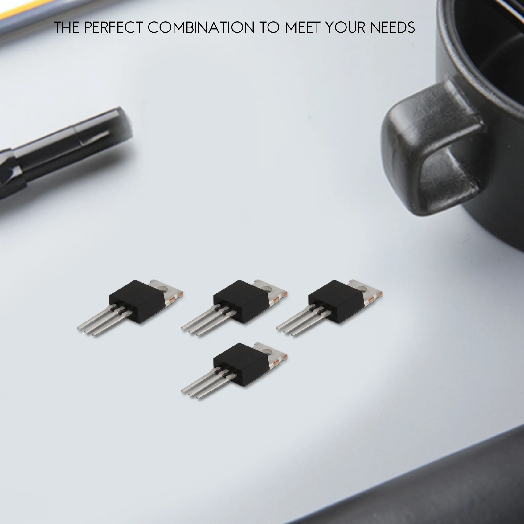 A003 50Pcs 10Types IRF Series Mosfet Transistors Assortment Kit, Including IRFZ44/510/520/530/540/640/740/840/3205/9540