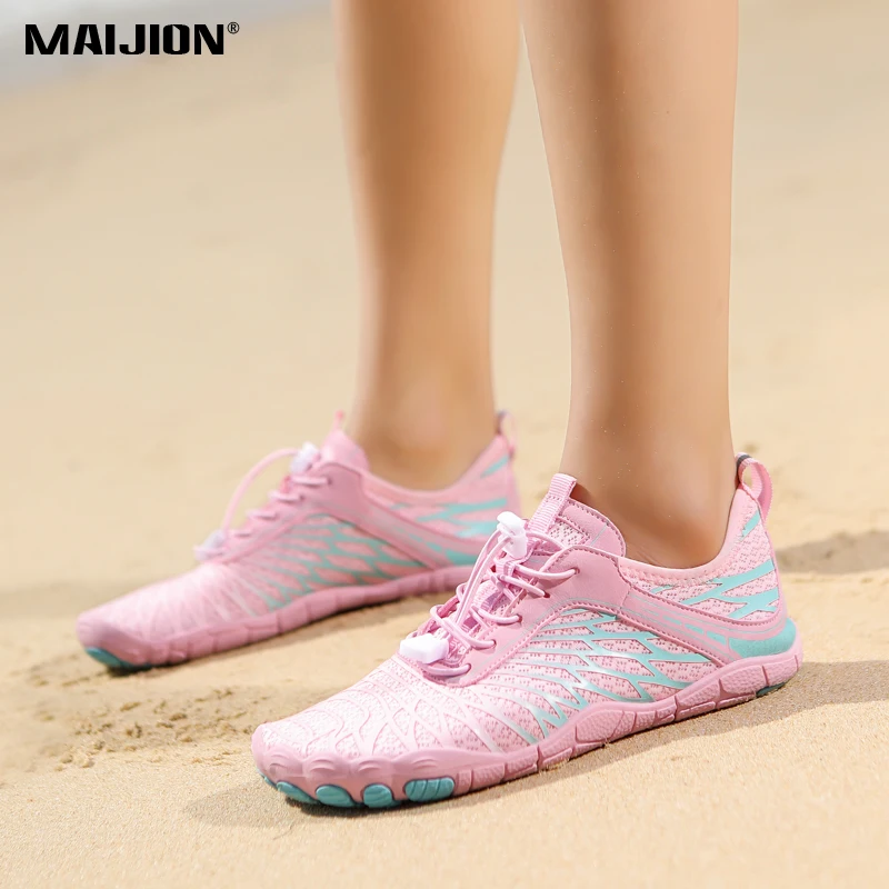 Quick Dry Men's Beach Aqua Shoes Breathable Women Barefoot Water Shoes Outdoor Trekking Surfing Swimming Wading Sneakers