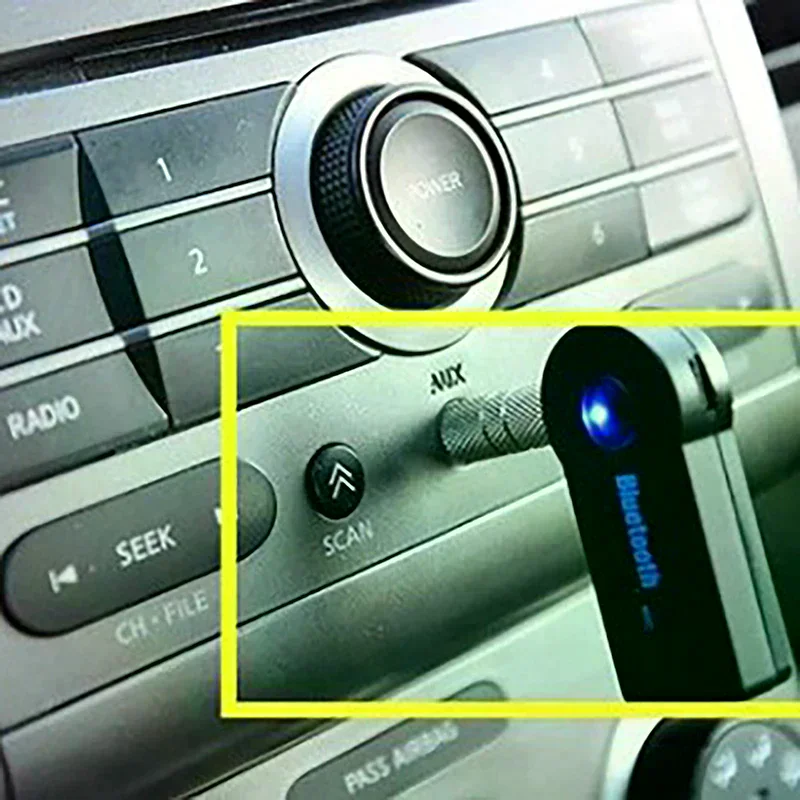 Wireless Bluetooth 5.0 Receiver Transmitter Adapter 2 In 1 3.5mm Jack Headphone Reciever Handsfree