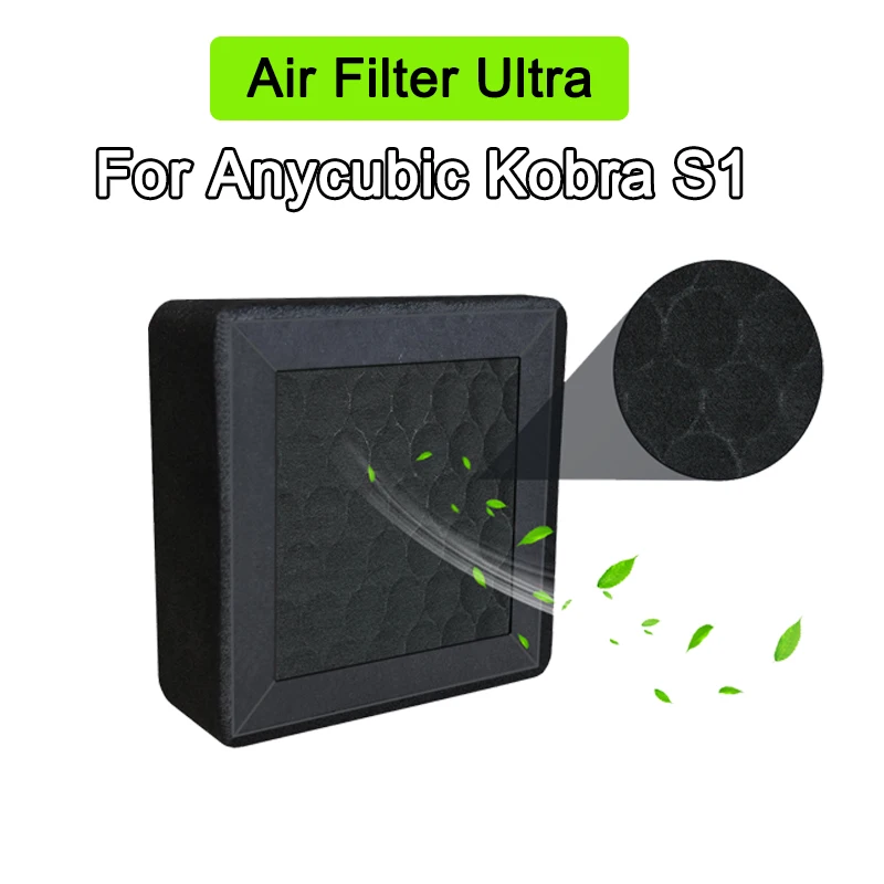 

For Anycubic Kobra S1 Air Filter Ultra HEPA 13 + Activated Carbon Layer Upgrade replacement Accessories for Kobra S1