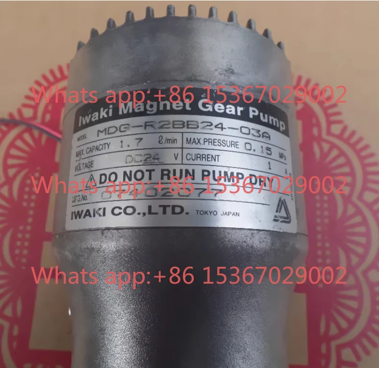 

Водяной масляный насос Шестеренный насос MDG-R2BB24-03A DC24V1A