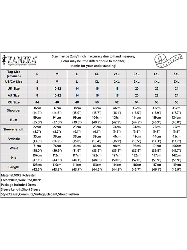 ZANZEA Sommer Elegante Frauen Party OL Kleider 2025, Kurzarm Casual Solide Plissee Mode Robe Midi Büro Dame Arbeit Vestidos