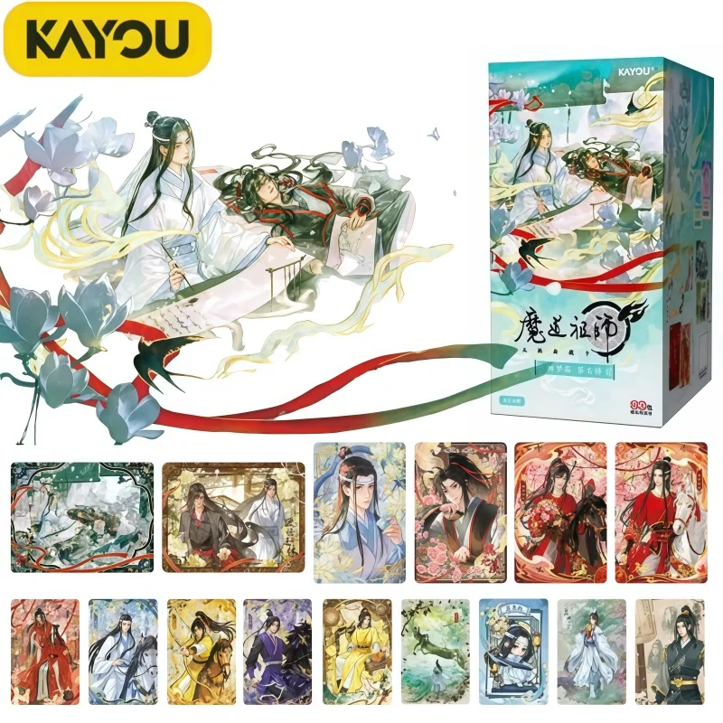 KAYOU Grandmaster of Demonic Cultivation Card Drunken Dream Chapter MDZS Wei Wuxian XD SC GZ SSC YX JC Set Collection Cards Toys