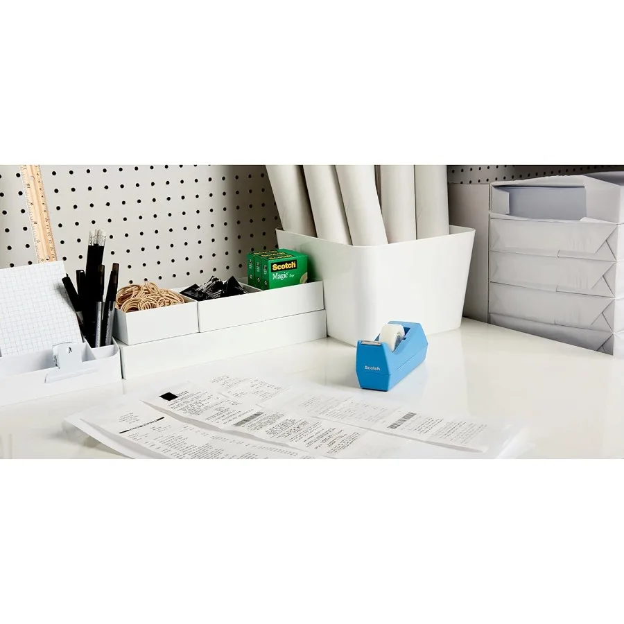 Magic Tape Invisible for Home Office and Back to School Use in College Classrooms 3 Rolls of Transparent Adhesive Tape for Seam