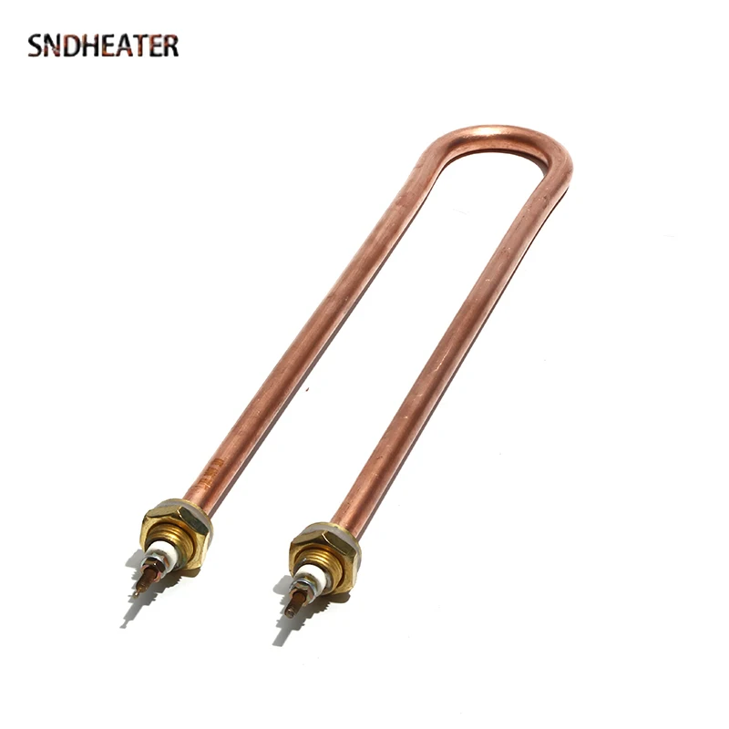 SNDHEATER 110V/220V/380V U Shape Copper Thread M16 M18 Stove Heating Element 1KW 1.5KW 2KW 3KW 4KW Air Heat for Toaster Cabinet