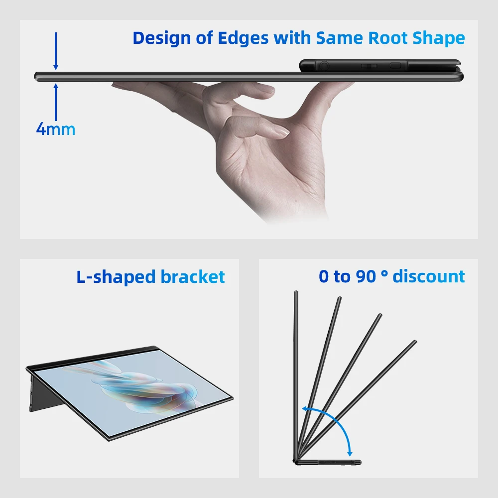 شاشة محمولة لأجهزة الكمبيوتر المحمول Windows Macbook ، سلسلة Om Switch ، FHD ، 60Hz ، من من من من من نوع Om Switch #6