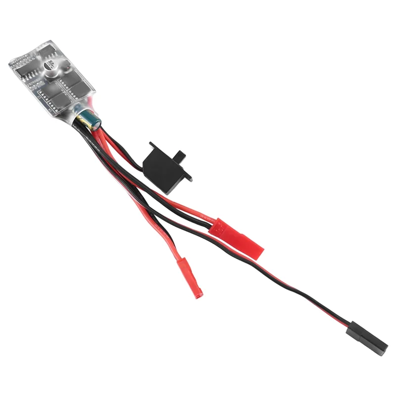 Rc Auto Rem 35a Geborsteld Esc Tweeweg Motor Snelheidsregelaar Voor 1/16 1/18 1/24 Auto Boot Tank