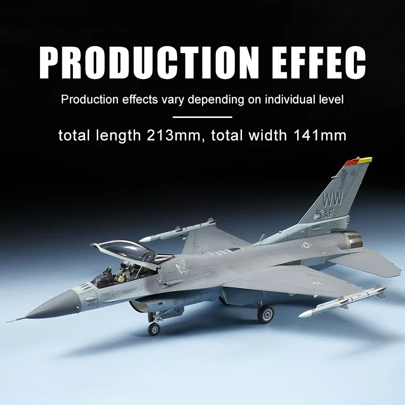 TAMIYA  Assembly Aircraft Model Kit   60786 Lockheed Martin F-16CJ [Block 50] Fighting Falcon  1/72