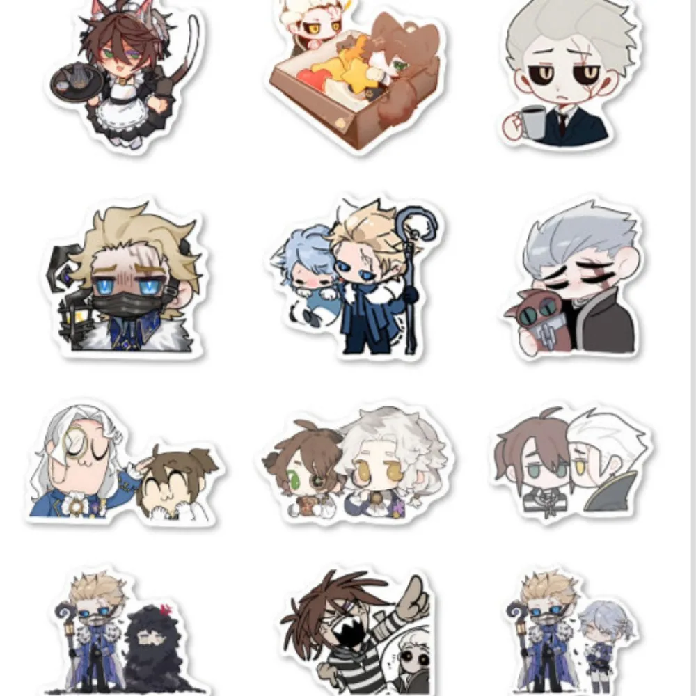 10/64 قطعة أنيمي الهوية الخامس لوكا البلسا ايسوب كارل المحنط ملصقات DIY بها بنفسك دفتر الهاتف سكيت الغيتار الديكور هدية #5