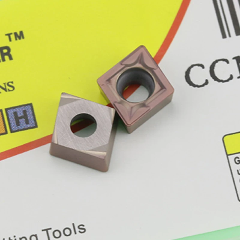 10pcs CCMT060204 CCMT060208 Carbide Insert CCMT Internal Turning Tool Diamond CNC Blade Cutter Lathe For -SCLCR