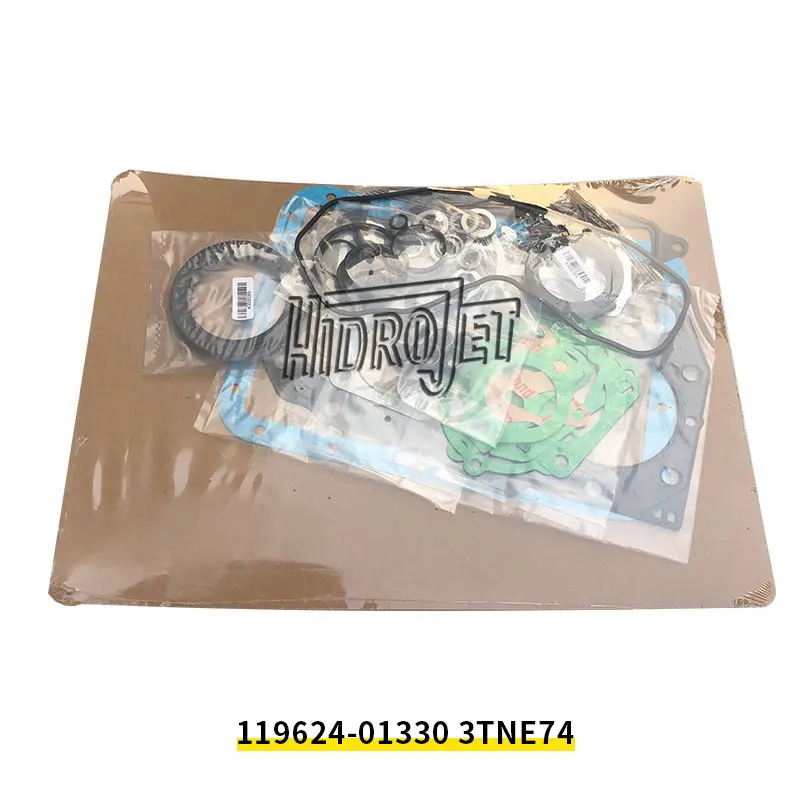 

Engineering Machinery Parts 119624-01330 11962401330 Full Gasket Kit, Used for 3TNE74 Engine Excavator Parts