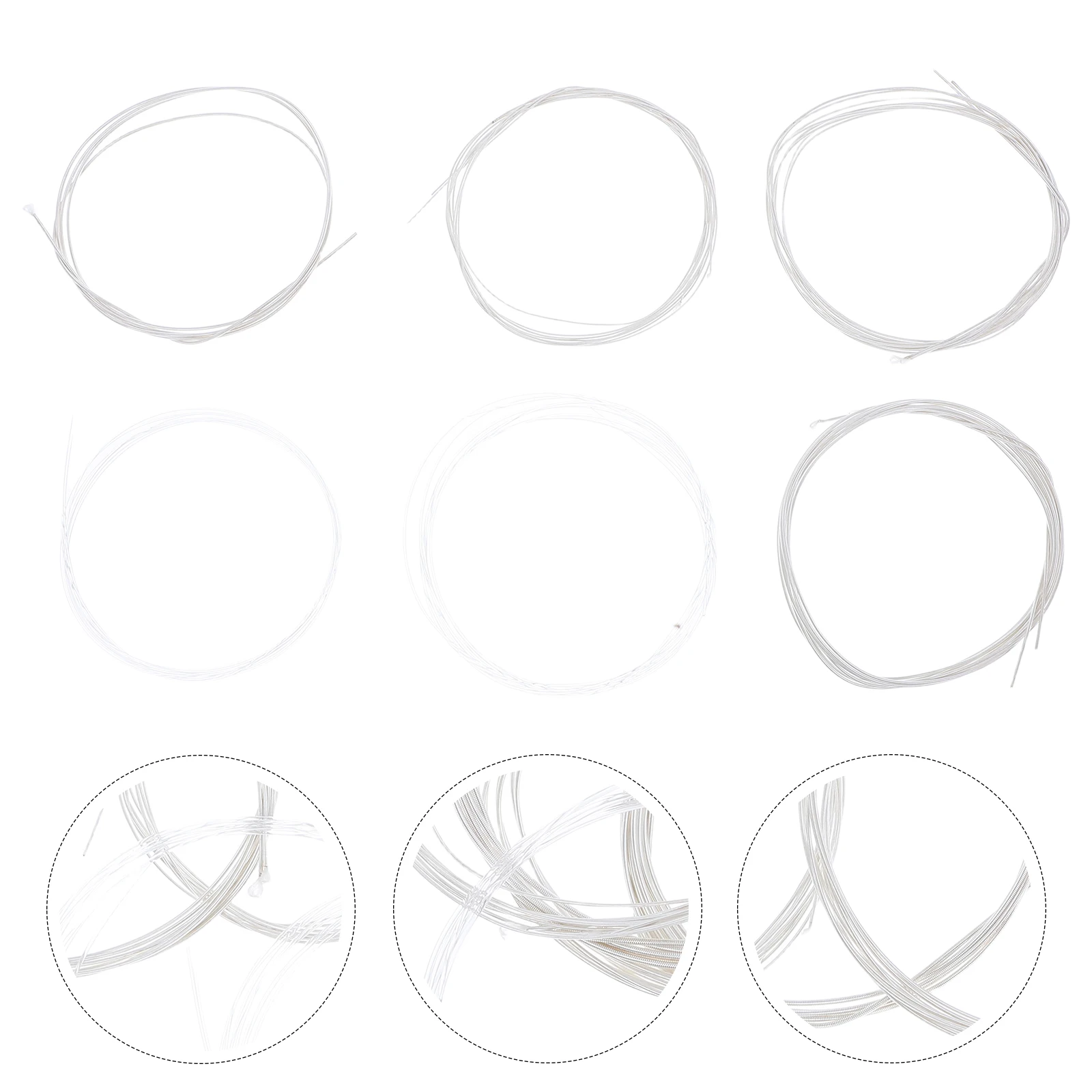 

Silver-plated Nylon Strings Oud Accessory Parts Precision Copper Alloy Accessories