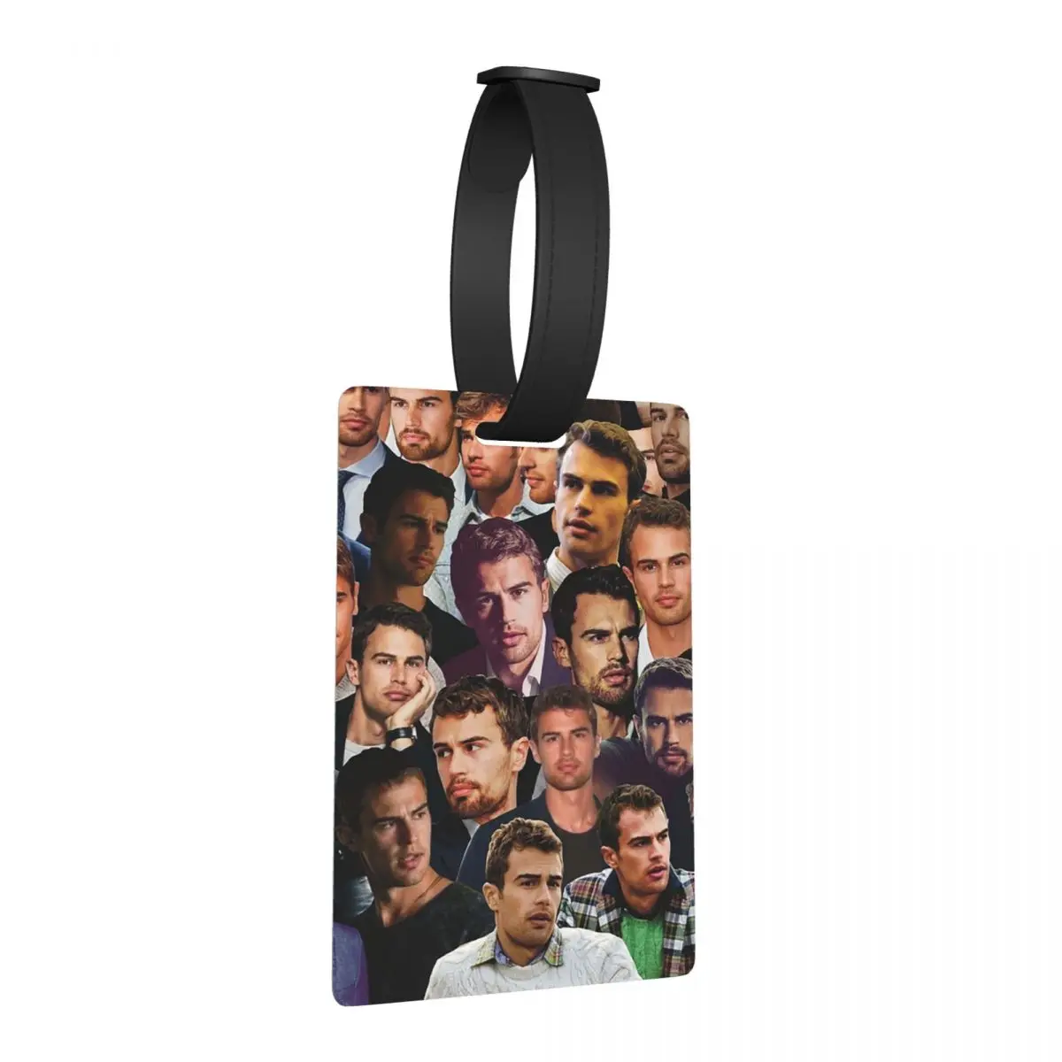 ثيو جيمس صور ملصقة علامات الأمتعة حقيبة الملحقات السفر لطيف الأمتعة الصعود علامة التسمية حامل معرف اسم العنوان