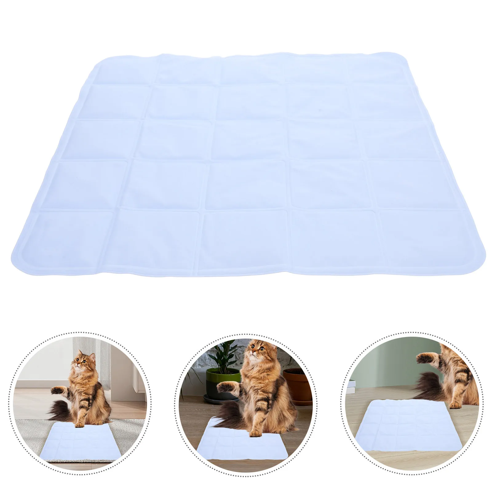 

Dog Cooling Mat Pet Summer Nest Durable Lightweight Sleeping Pad Cool Relaxing Cat Bed Pet Cooling Mats for Dogs