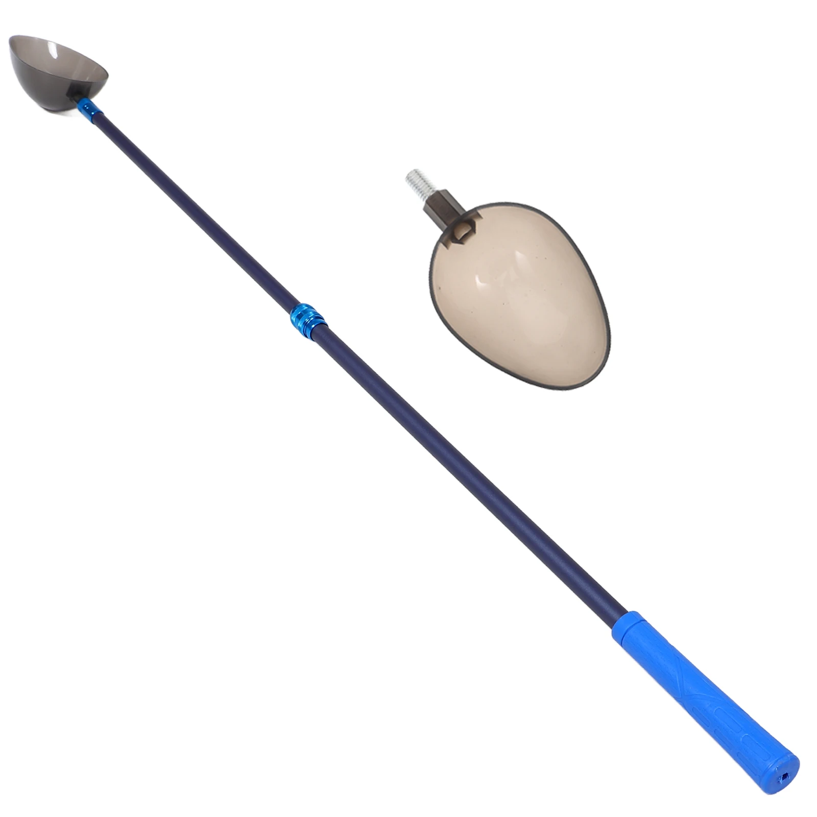 

Fishing Nest Making Spoon Telescopic Bait Casting Lures Spoons Plastic Scoop Large Hand Rod Fishing Tools Outdoor Bait Feeder