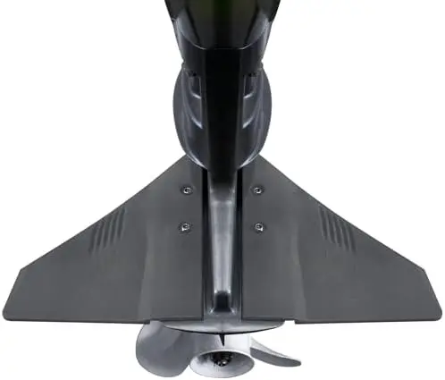 

QuickMarine Hydrofoil Stabilizer for Outboard & Sterndrive Motors – PA66 Plastic, Black