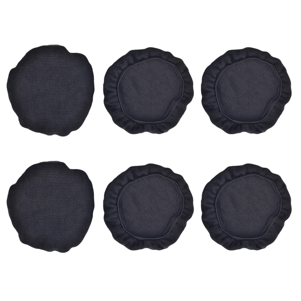 

6 Pcs Washable Stretchable Protective Covers for Ear Pads Headphone Dust Cover Gaming Aviation Fits Most Over Ear 6 8 5cm