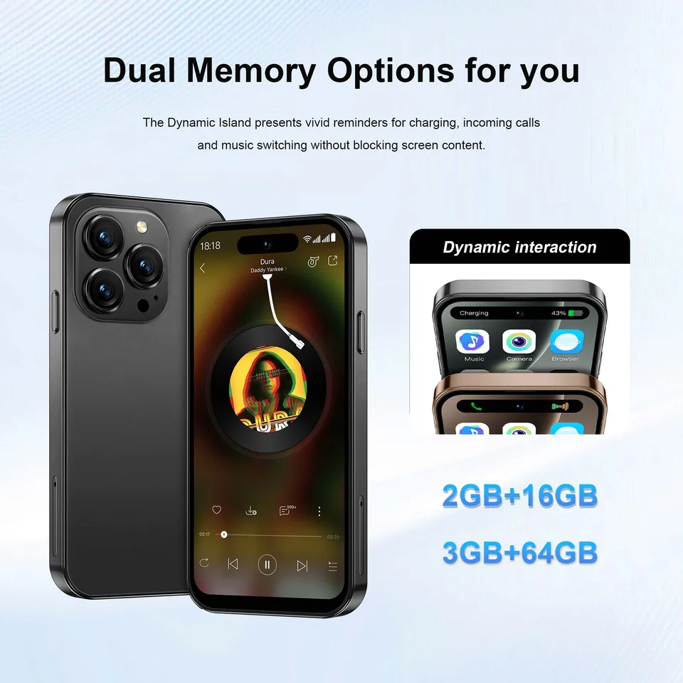 SERVO S16 Mini 4G LTE Smartphone Android 12 Dual SIM 16GB/64GB ROM
