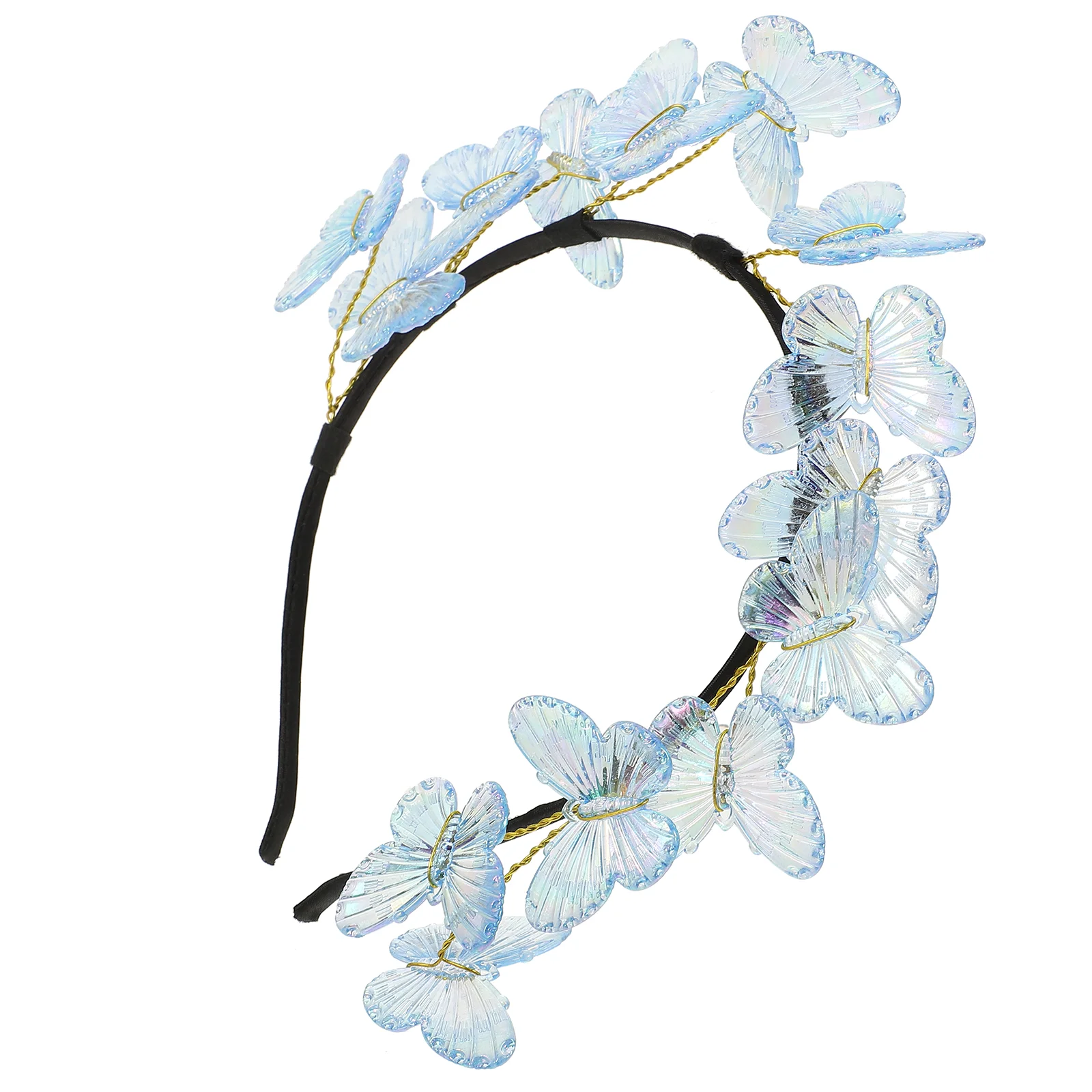 

Butterfly Headdress Cute Headband Butterflies Wedding for Women Party Decorative Bands