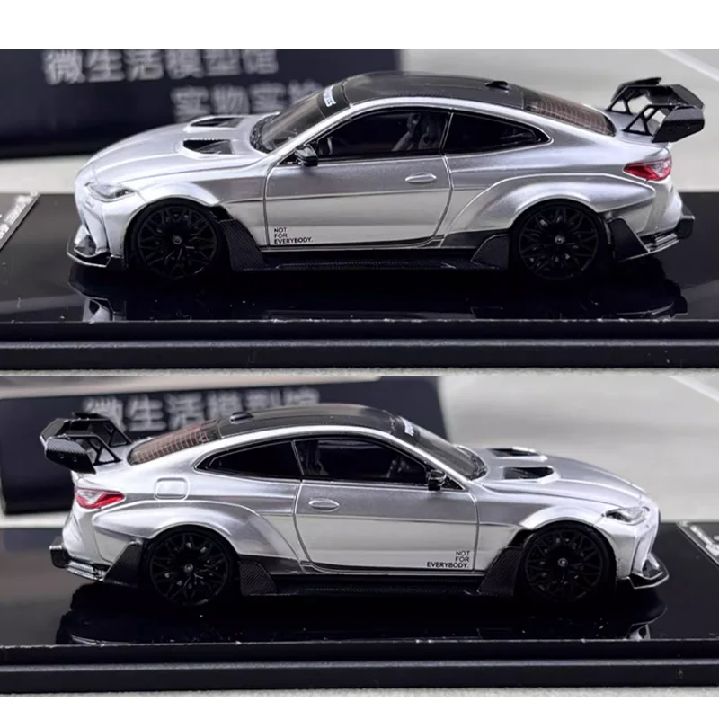 SW 1/64 G82 M4 ADRO BODY KIT Legering Speelgoed Motorvoertuig Diecast Metaal Model Geschenken