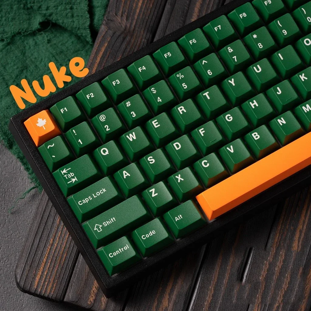 gmk nuke data keycaps perfil cereja doubleshot abs 163 chaves 01