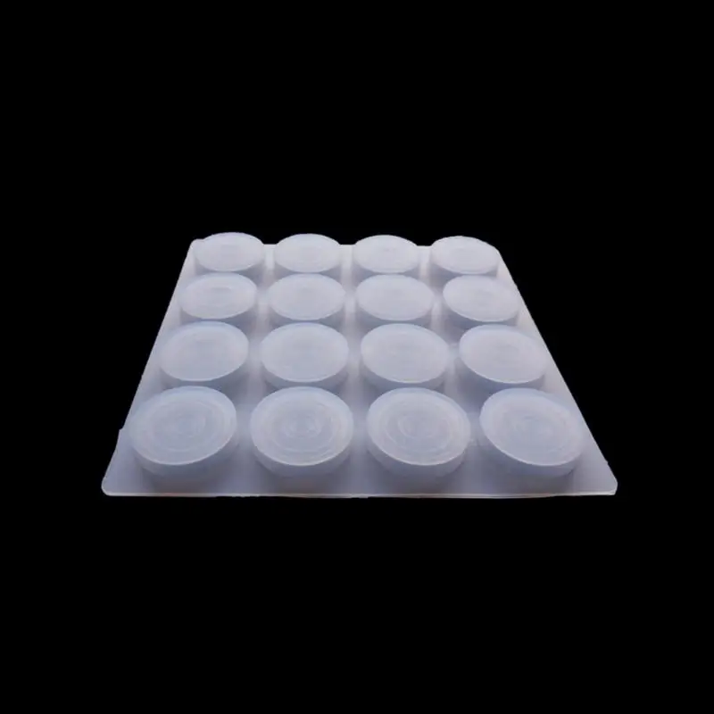 Silicone Mat/Pad for Wax Seal Stamp,16-Cavity Wax Sealing Mat for DIY Crafts Jewelry Wax Seal Stamp Epoxy Resin Mold X7YA