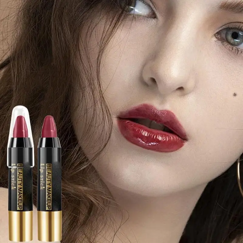 Makijaż błyszczyk do ust nieklejący się błyszczyk do ust nawilżający nieklejący się błyszczyk długotrwały przenośny błyszczyk w sztyfcie dla kobiet
