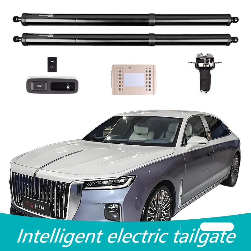 

Умная задняя дверь с электроприводом, электрическая задняя дверь, автоматический багажник с дистанционным управлением, громкая связь, дополнительно для Hongqi ‌ H9 2020-2025