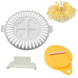 Microwave Potato Chip Maker Potato Chips Baking Tray Microwave Oven Low Fat Potato Chips Maker Home DIY Kitchen Accessories