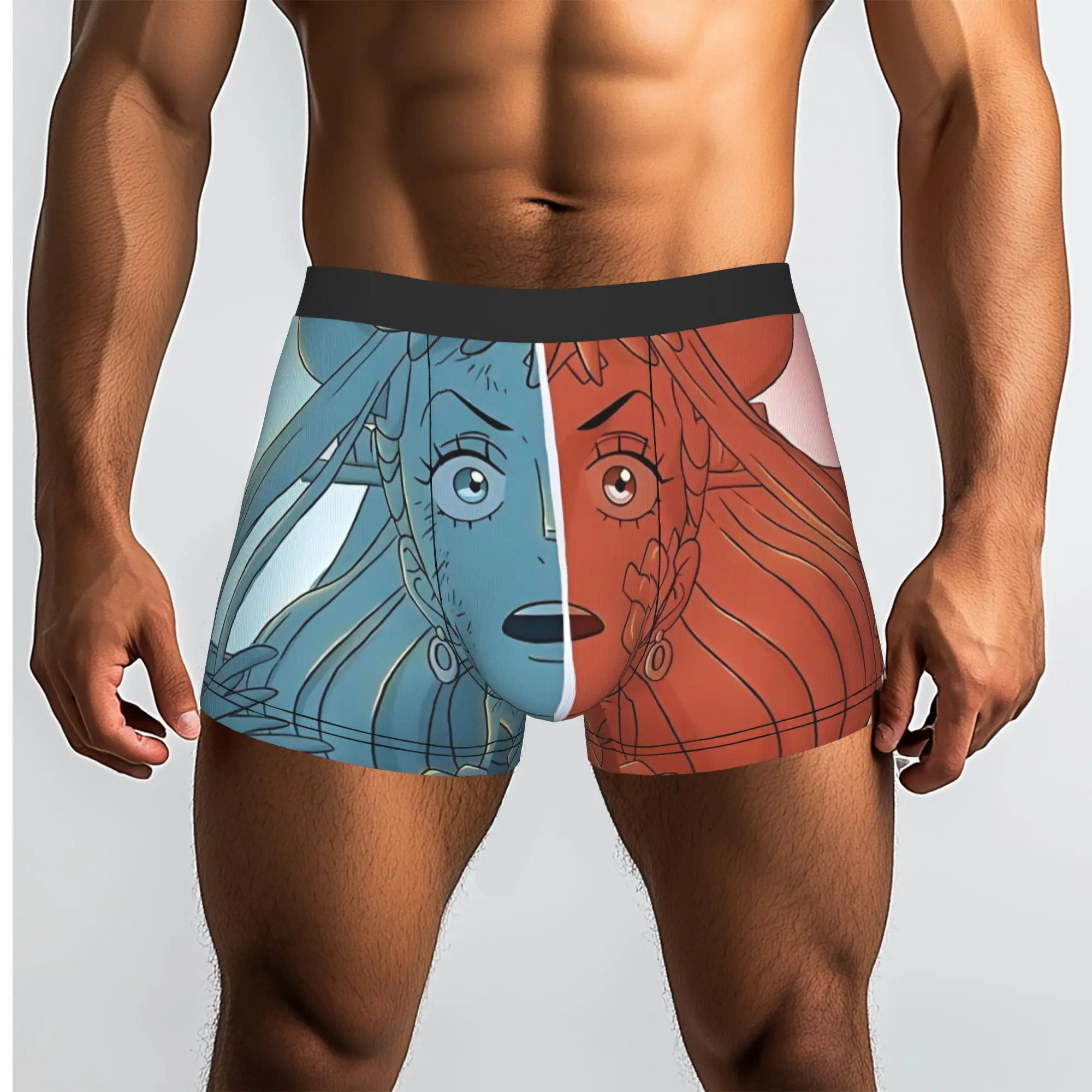 Yamato One Piece Underpants Homme Panties Male Underwear Ventilate Shorts Boxer Briefs
