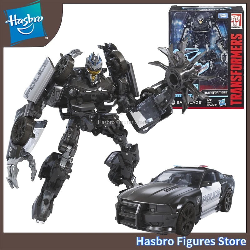 

In Stock Hasbro Transformers Studio Series SS28 Barricade Deluxe Class Action Figure Model Collection Toy Gift